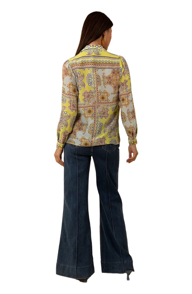 Hale Bob Madilynn Silk Blouse, Alternate, color,