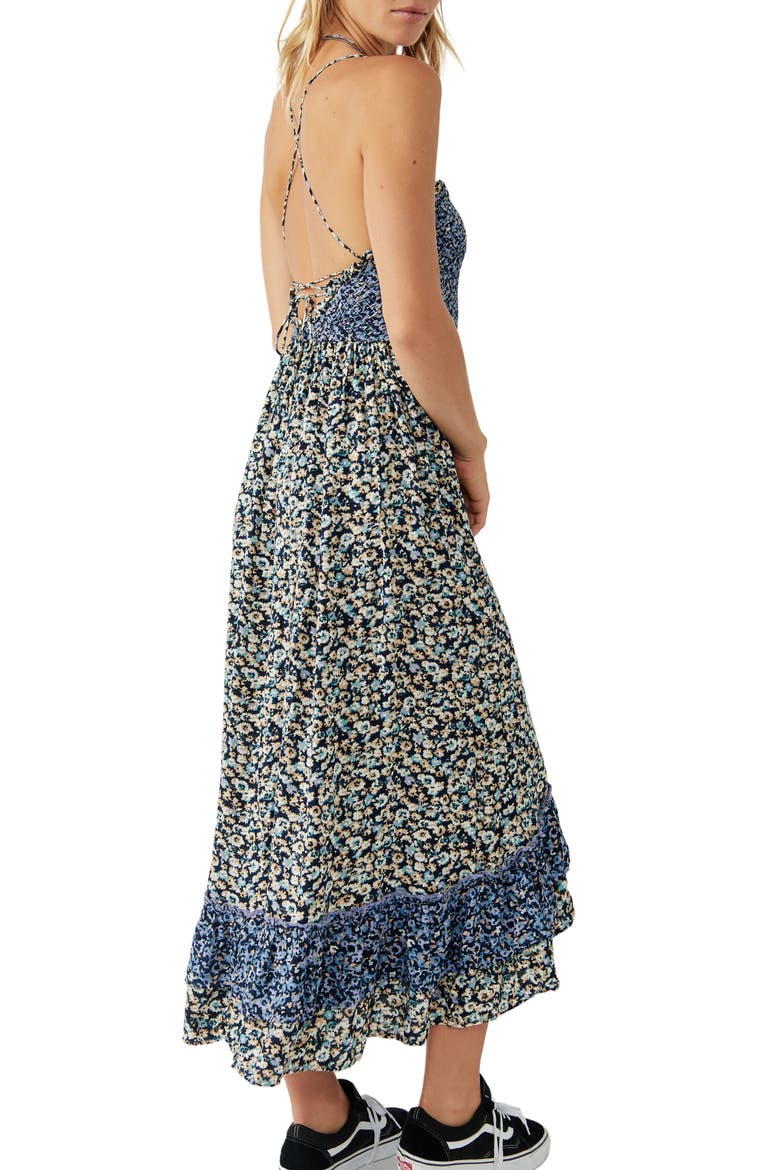 One I Love Maxi Dress, Alternate, color, DENIM COMBO
