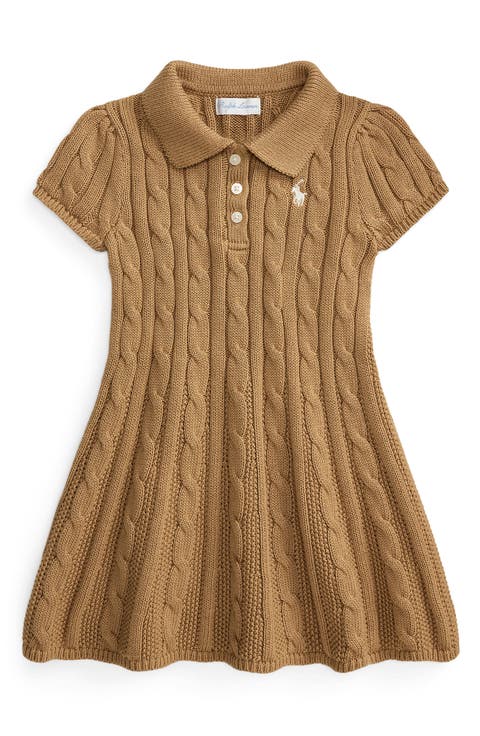 Cable Stitch Sweater Dress