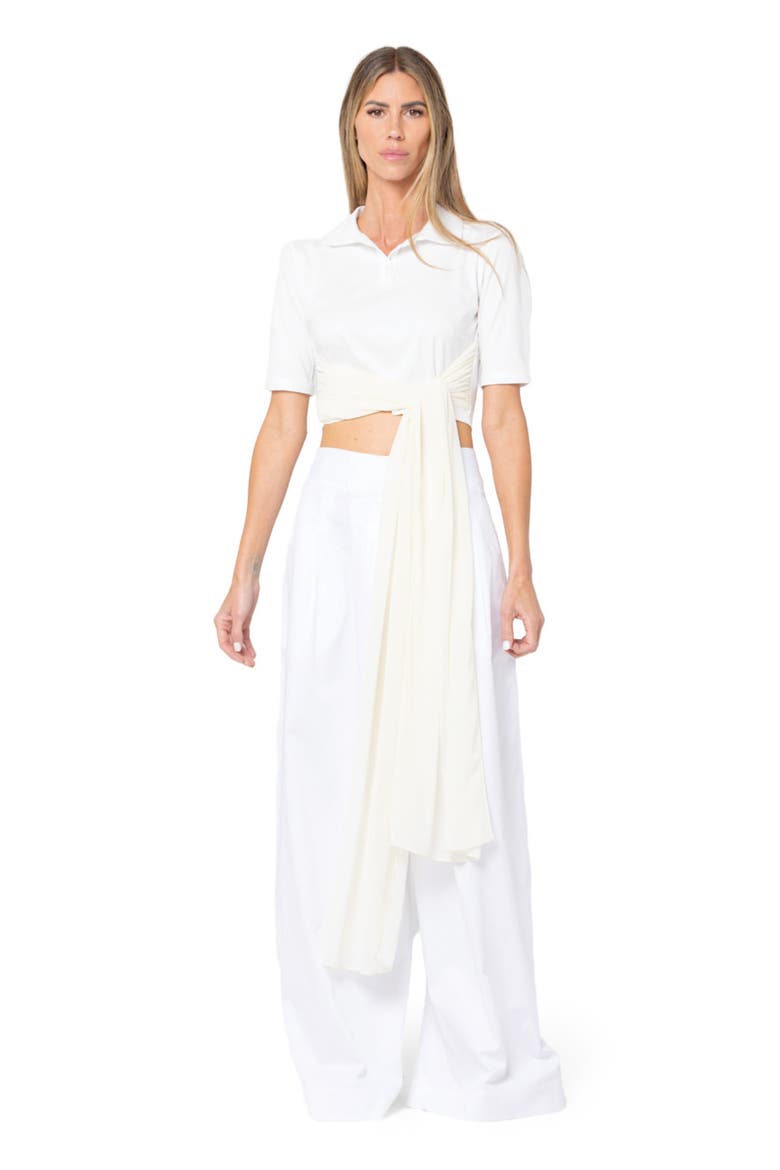 Cella Top, Alternate, color, Bone