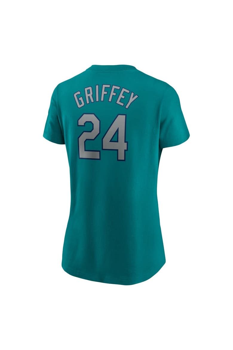 Nike Women's Nike Ken Griffey Jr. Aqua Seattle Mariners Cooperstown ...