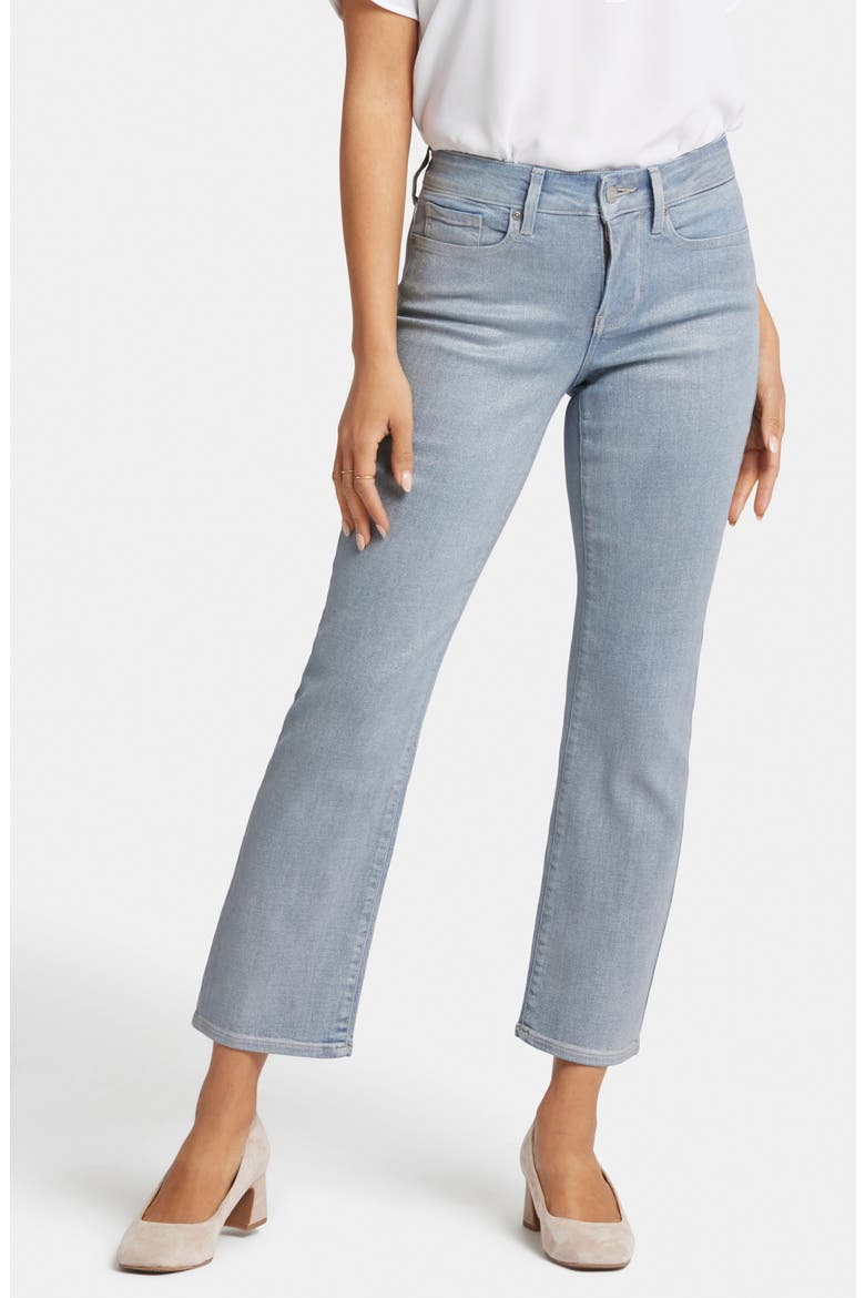 Marilyn Straight Leg Ankle Jeans, Main, color, SPARKLING LIGHTS