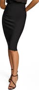 Donna Karan New York Zip Slit Pencil Skirt