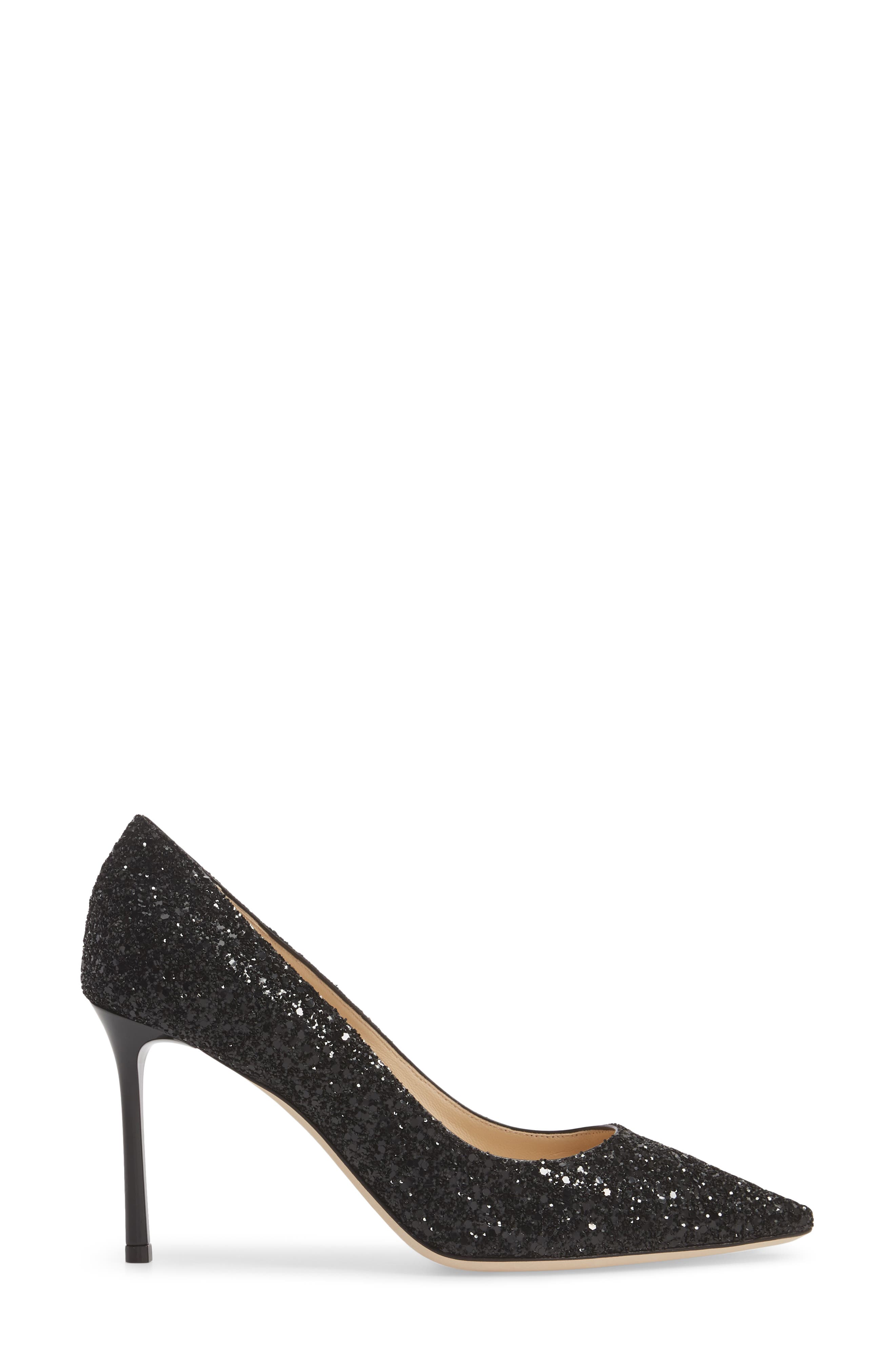 Jimmy Choo Romy Glitter Pump, Alternate, color, 