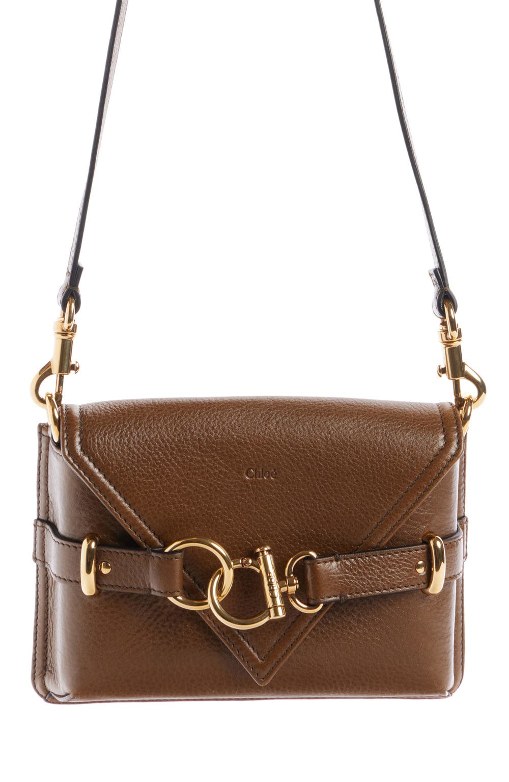 Mini Cape Leather Crossbody Bag, color, DARK KHAKI 20V