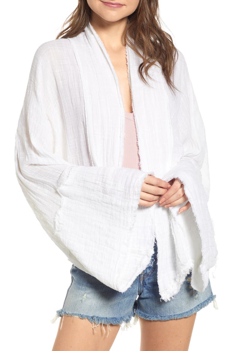 Azalea Wrap Top, Main, color, IVORY