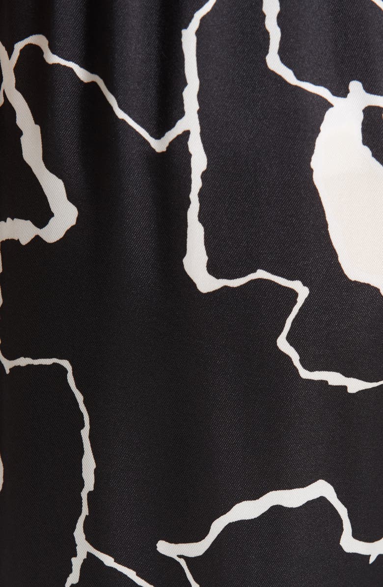 Yigal Azrouël Ocean Crest Print Twill Pants, Alternate, color,