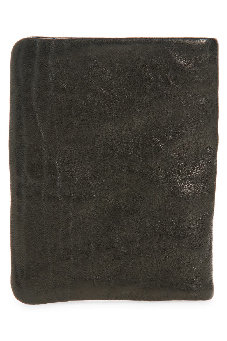 Myles Leather Bifold Wallet, Alternate, color, BLACK