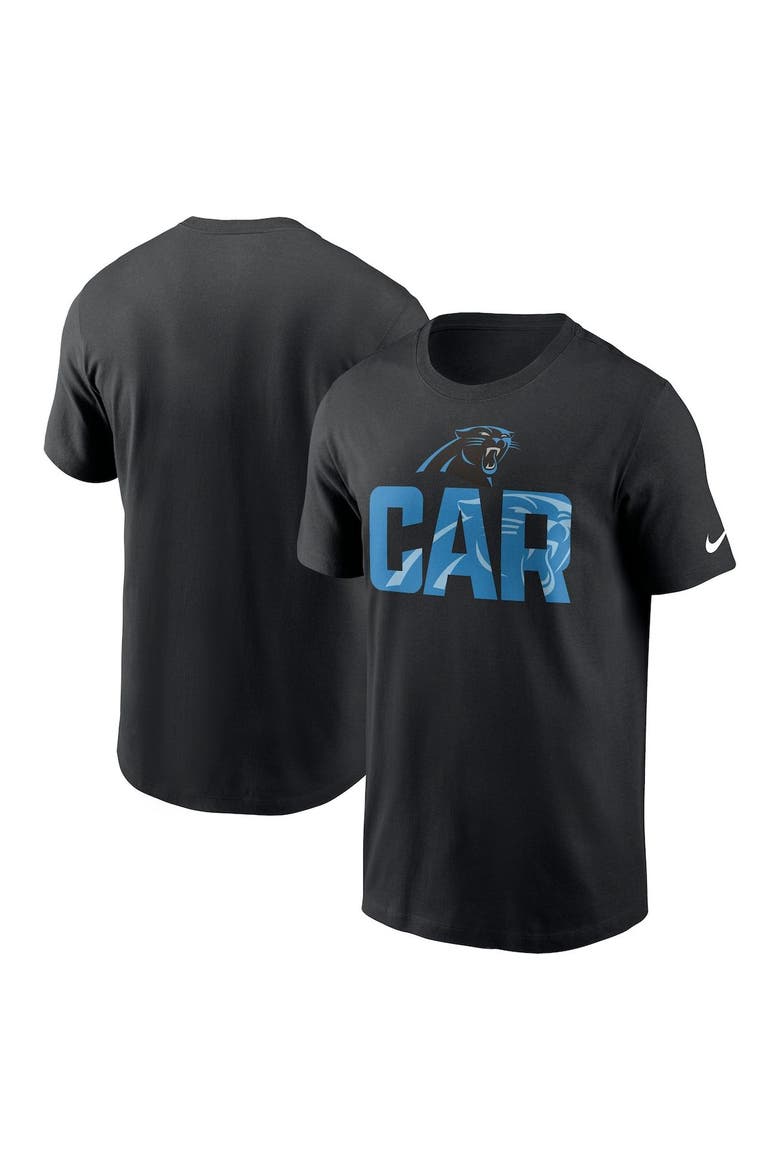 Men's Nike  Black Carolina Panthers Local Essential T-Shirt, Main, color, Black