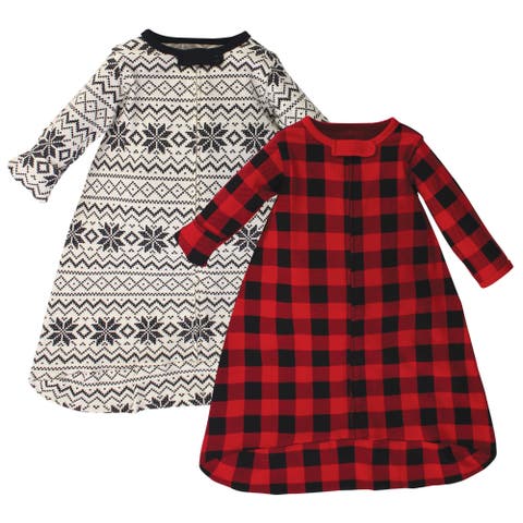 Organic-Cotton Long-Sleeve Wearable Sleeping Bag, Sack, Blanket