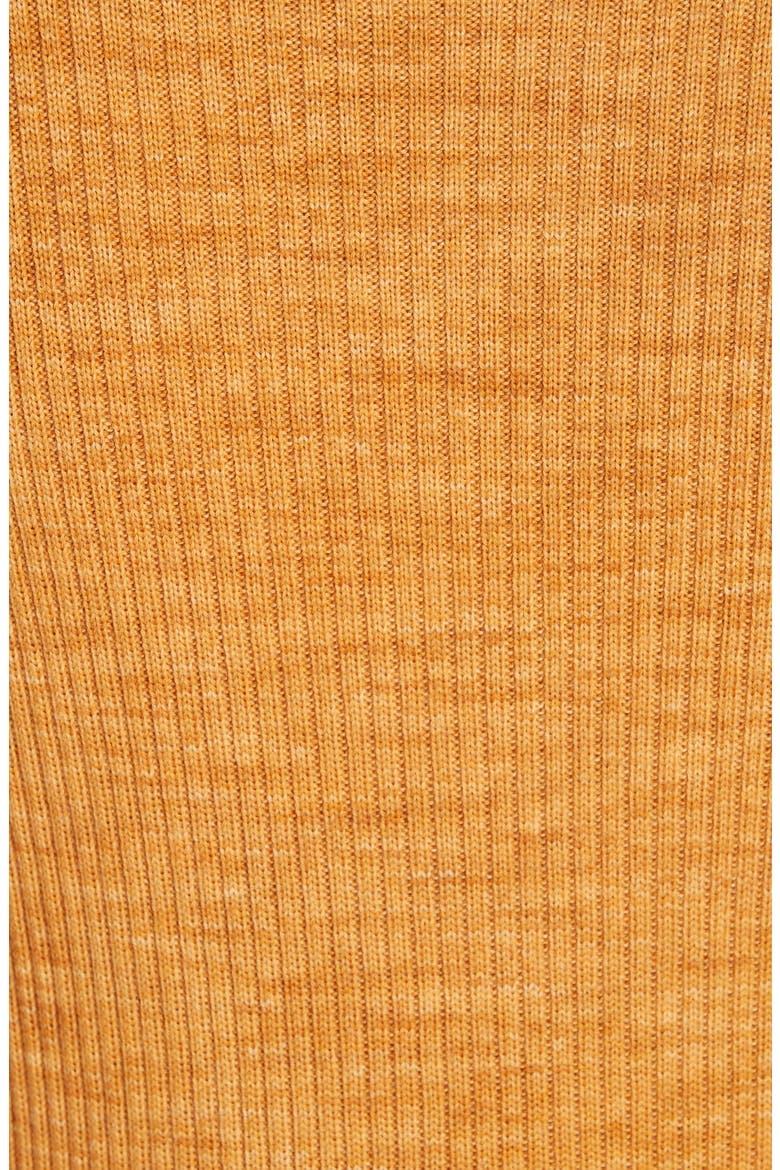 Clementine Ribbed Space Dye Wool Dress, Alternate, color, MARIGOLD