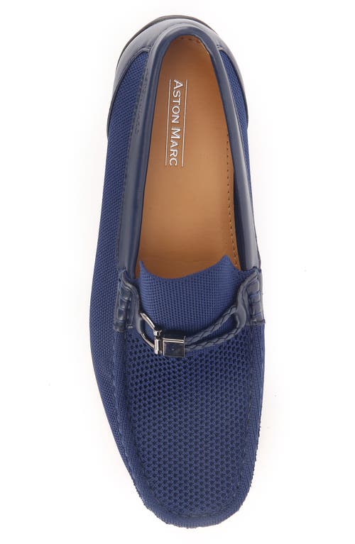 Aston Marc Mesh Driver In Navy