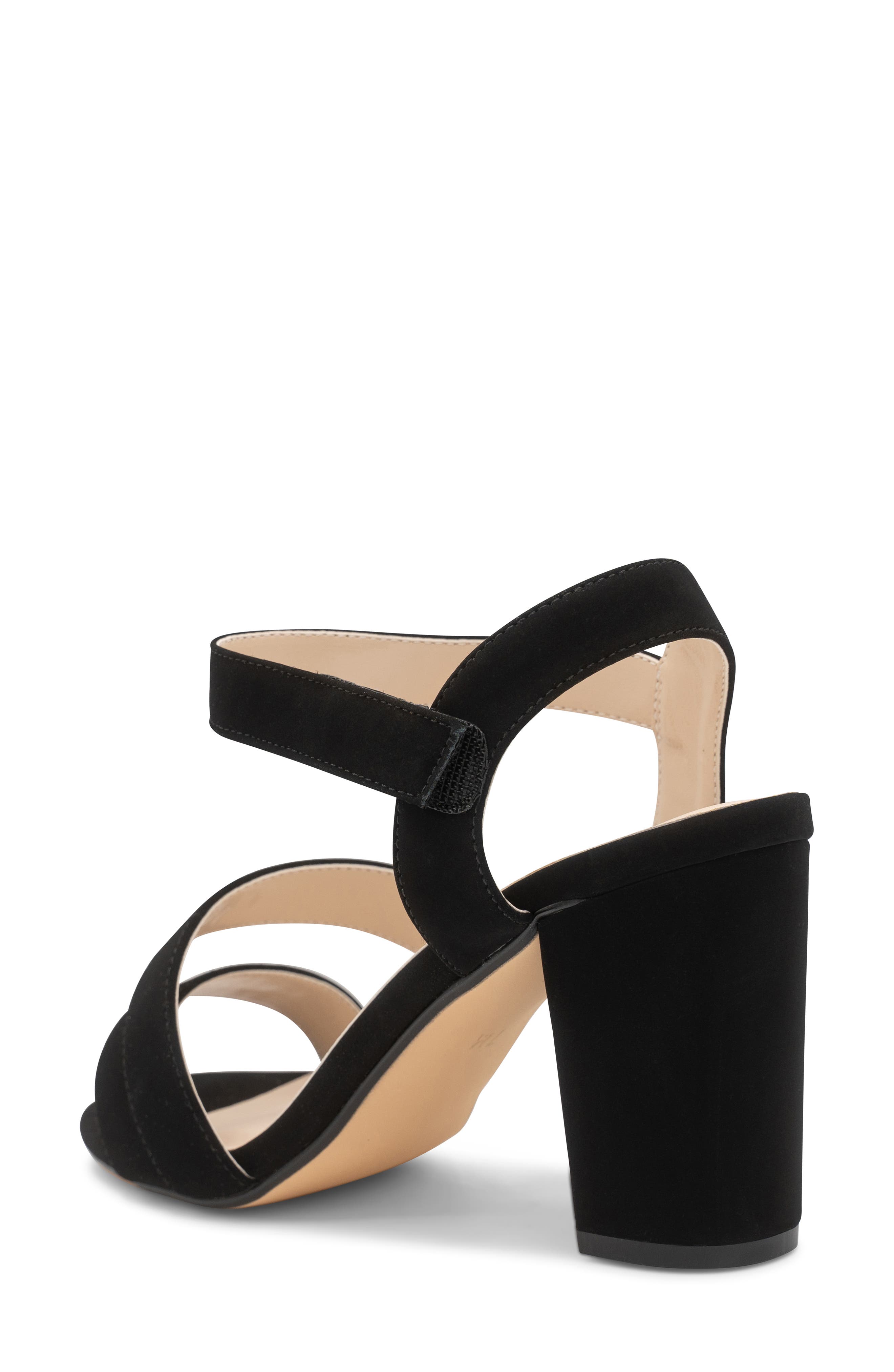 Touch Ups Lucille Ankle Strap Sandal, Alternate, color, Black