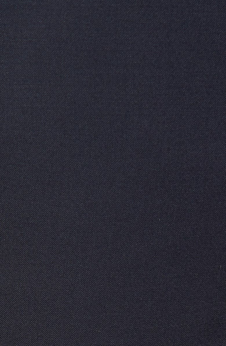 Ballin Classic Fit Flat Front Solid Wool Dress Pants, Alternate, color, 