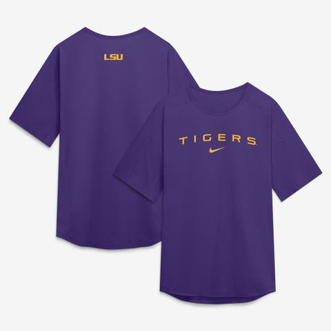 Men's Nike Purple LSU Tigers Golf Club Shirt