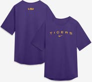 Nike Men's Nike Purple LSU Tigers Golf Club Shirt
