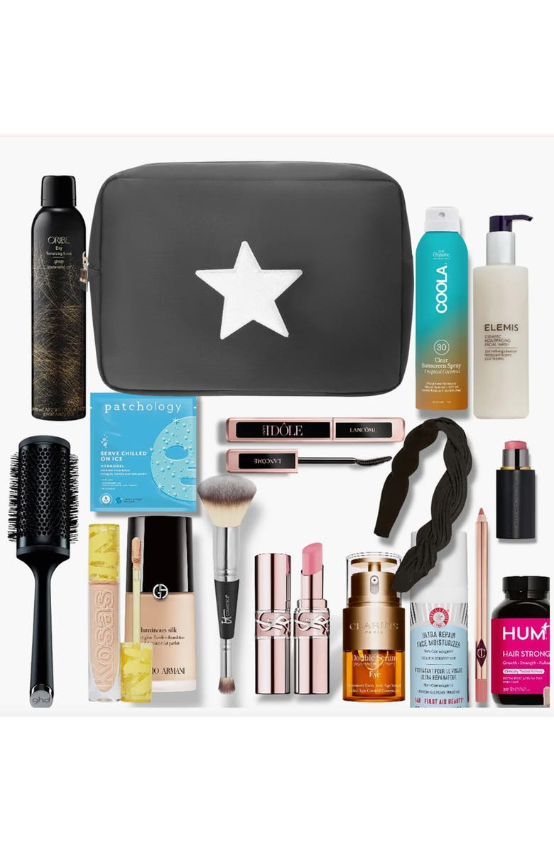 Bloc Bags Extra Large Star Cosmetic Bag, Alternate, color, Black