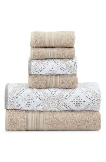 Modern Threads 6 Piece Yarn Dye Towel Set