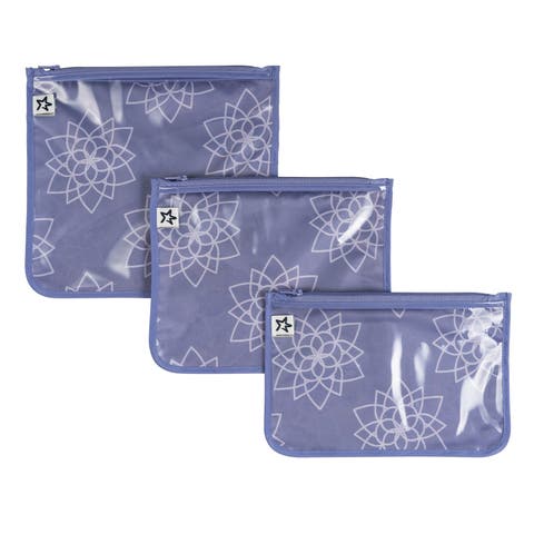 Airline Compliant Toiletry/Cosmetics Travel Bags, 3-Pack