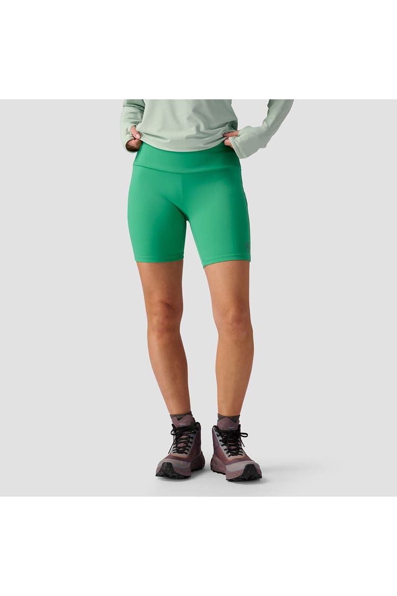 Destination Run Bike Short - Women's, Main, color, Wintergreen