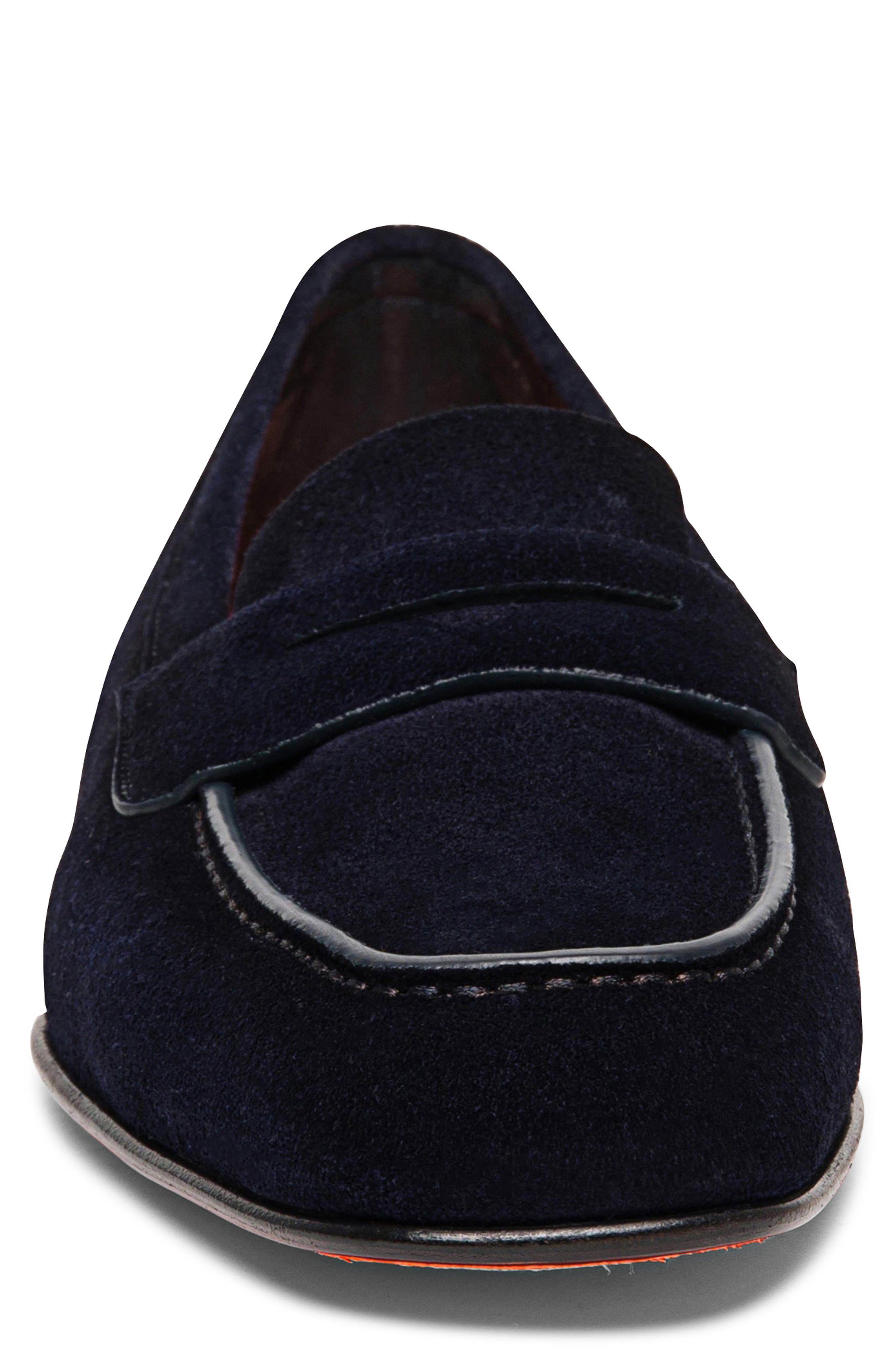 Santoni Figaro Penny Loafer, Alternate, color, 