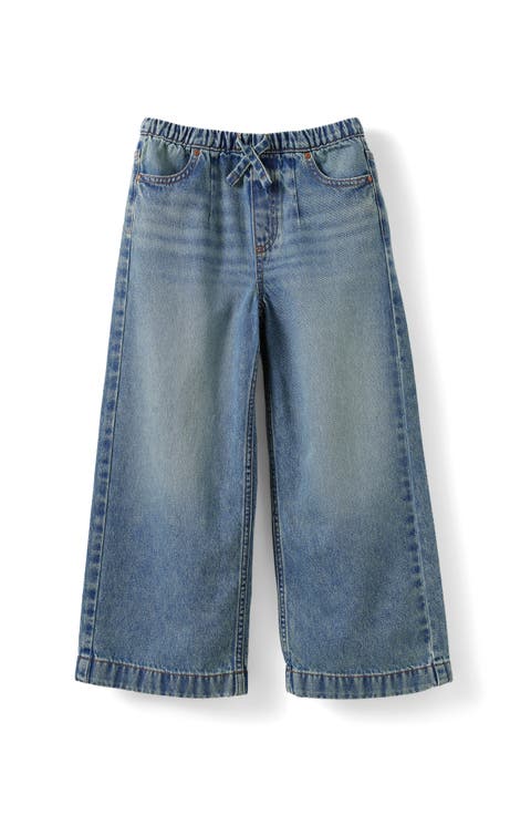 Kid's Relaxed Wide Leg Denim Jean
