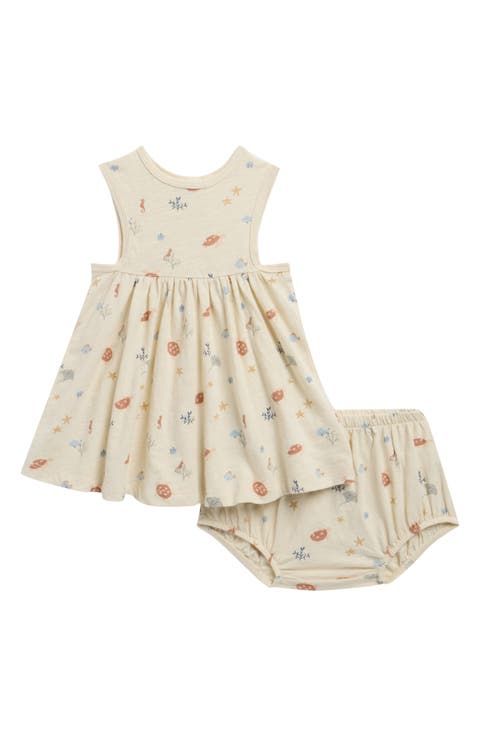 Layla Cotton Sundress & Bloomers Set (Baby)