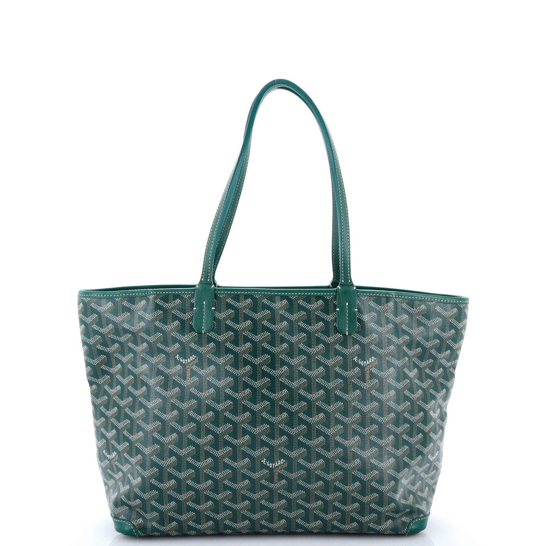 Artois Tote Coated Canvas PM, Alternate, color, Green
