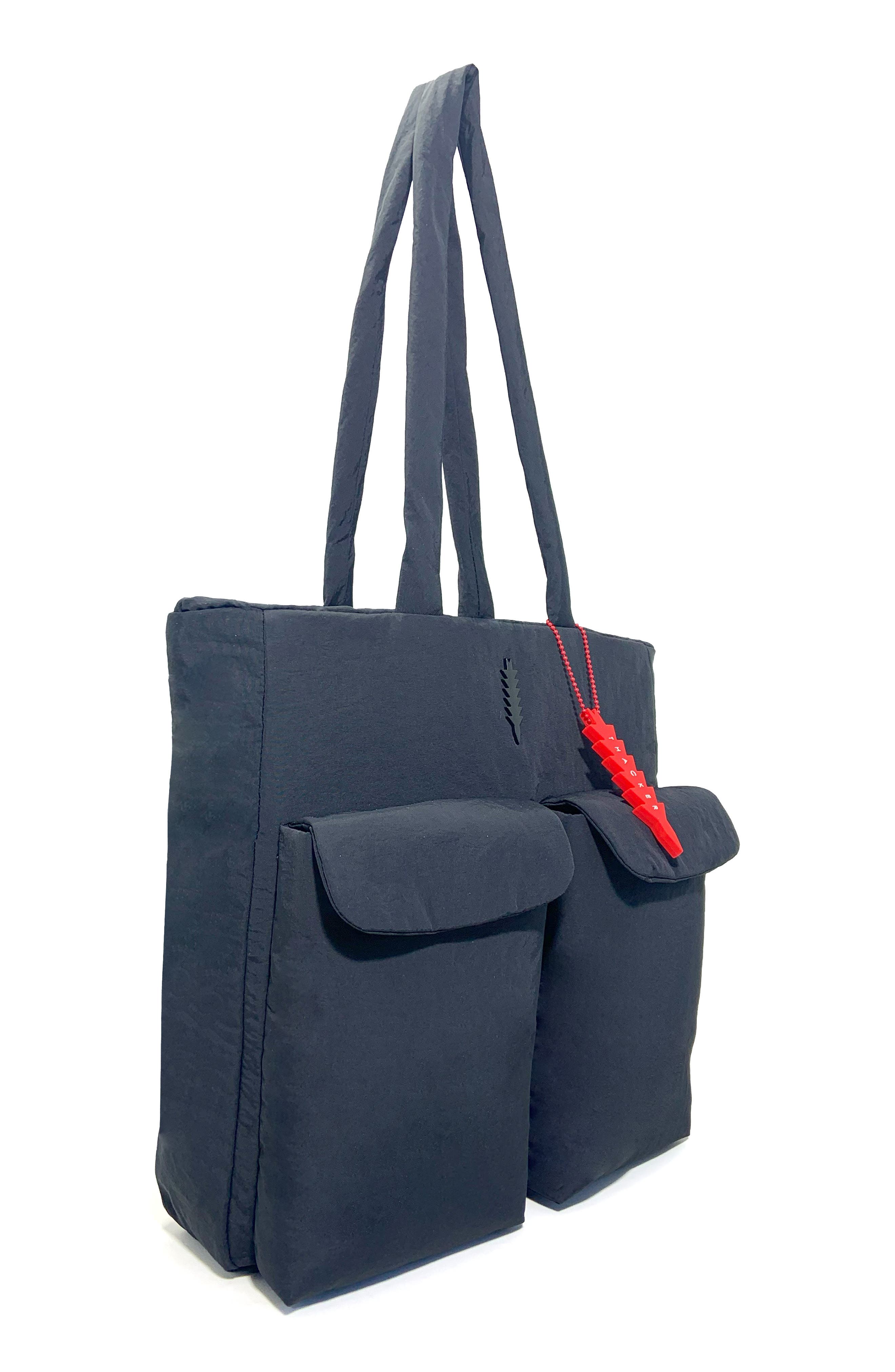 Thacker Avi N/S Pocket Tote Bag, Alternate, color, Black