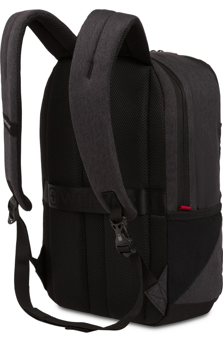 SWISSGEAR Wenger MX Reload Laptop Backpack, Alternate, color, Dk Grey