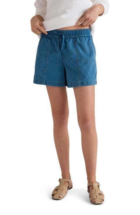 Organic Cotton Denim Shorts