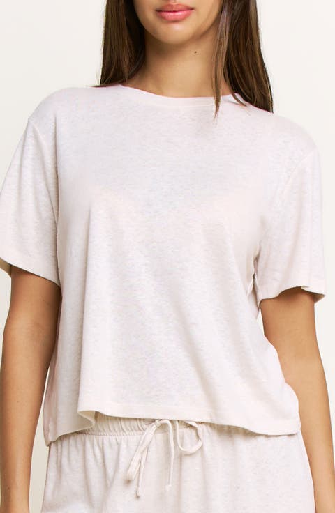 Sunbeam Linen Blend Pajama Top