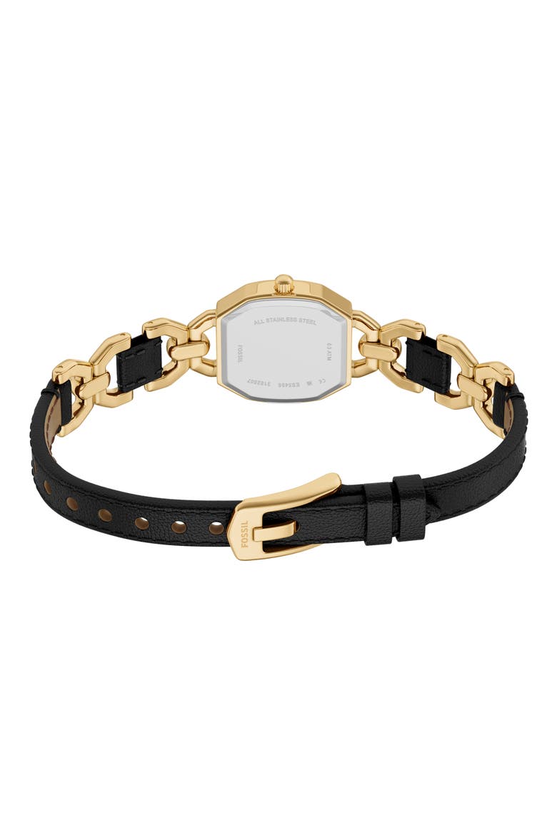 Small Harlow Bracelet Watch, 22mm, Alternate, color, BLACK