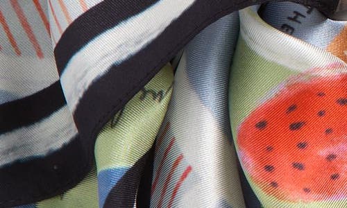 Echo Central Park Silk Square Scarf In Multi