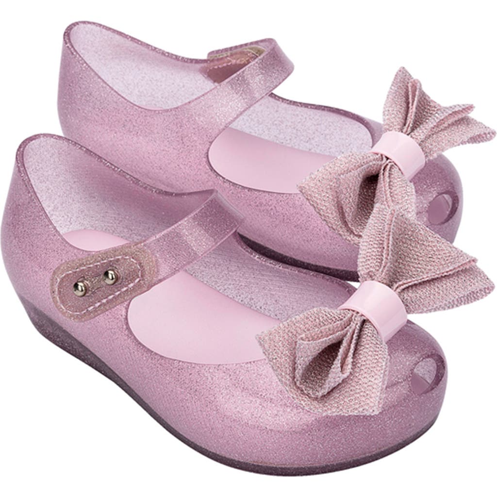 Mini Melissa Girls' Ultragirl Sweet Xii Ballet Flats - Toddler In Pink