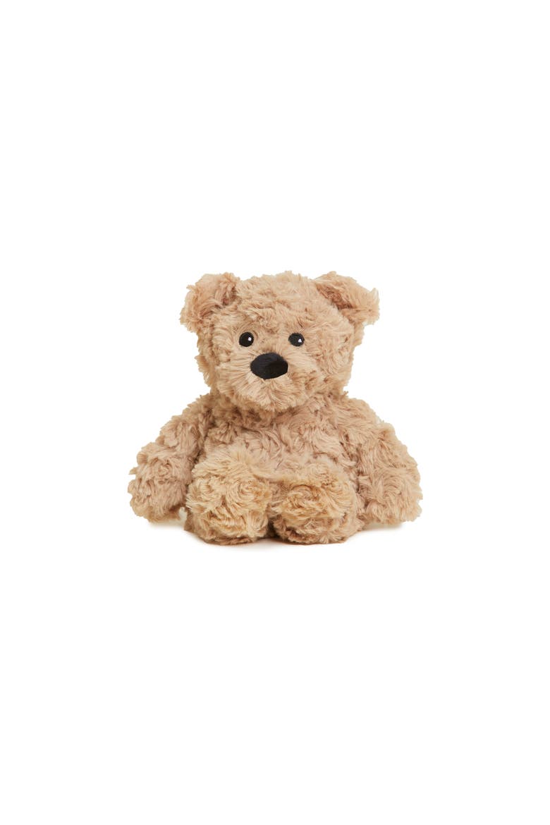 Curly Bear Junior Plush Toy, Alternate, color, Medium Brown