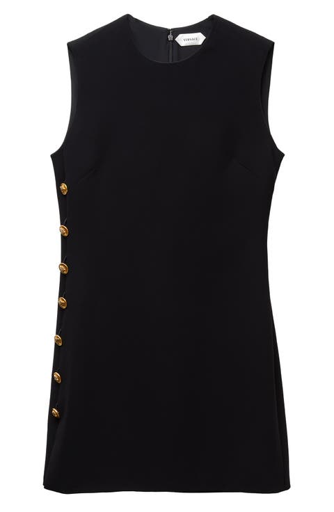 Techno Stretch Cady Minidress