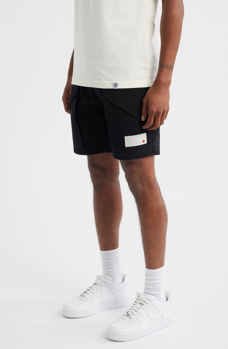 VIC GARCIA WORLD Unstoppable Cargo Shorts, Alternate, color, Black