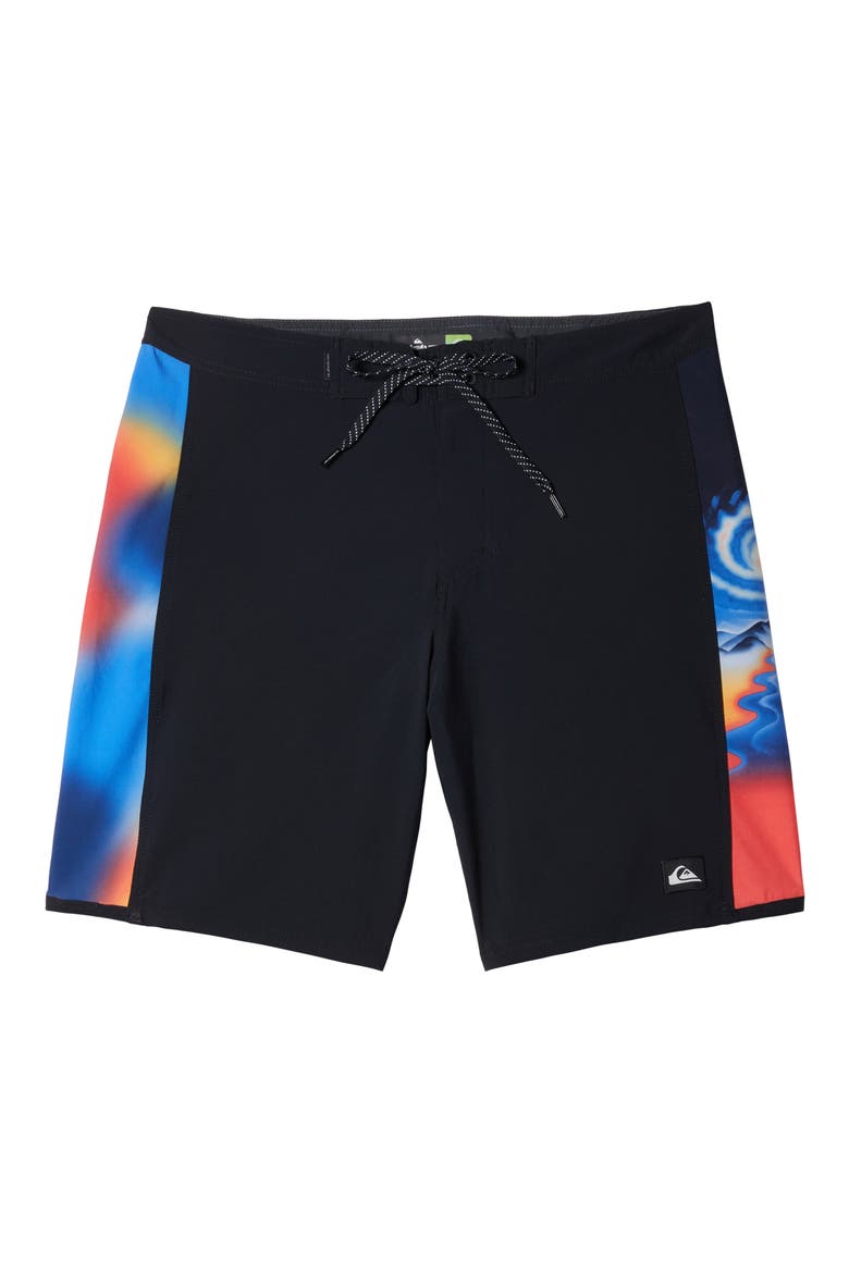 Surfsilk Arch Board Shorts, Alternate, color, MERCURY SHERPA BLACK