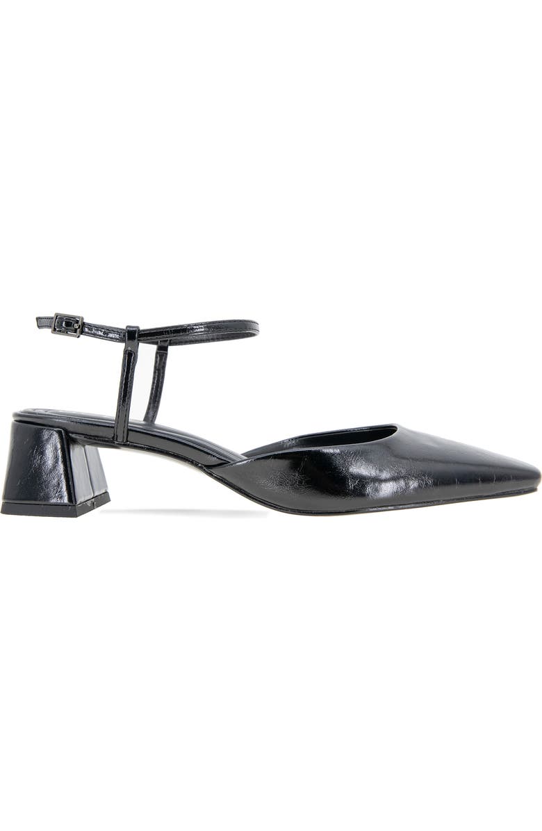 BCBGeneration Queenie Ankle Strap Pump, Alternate, color, Black