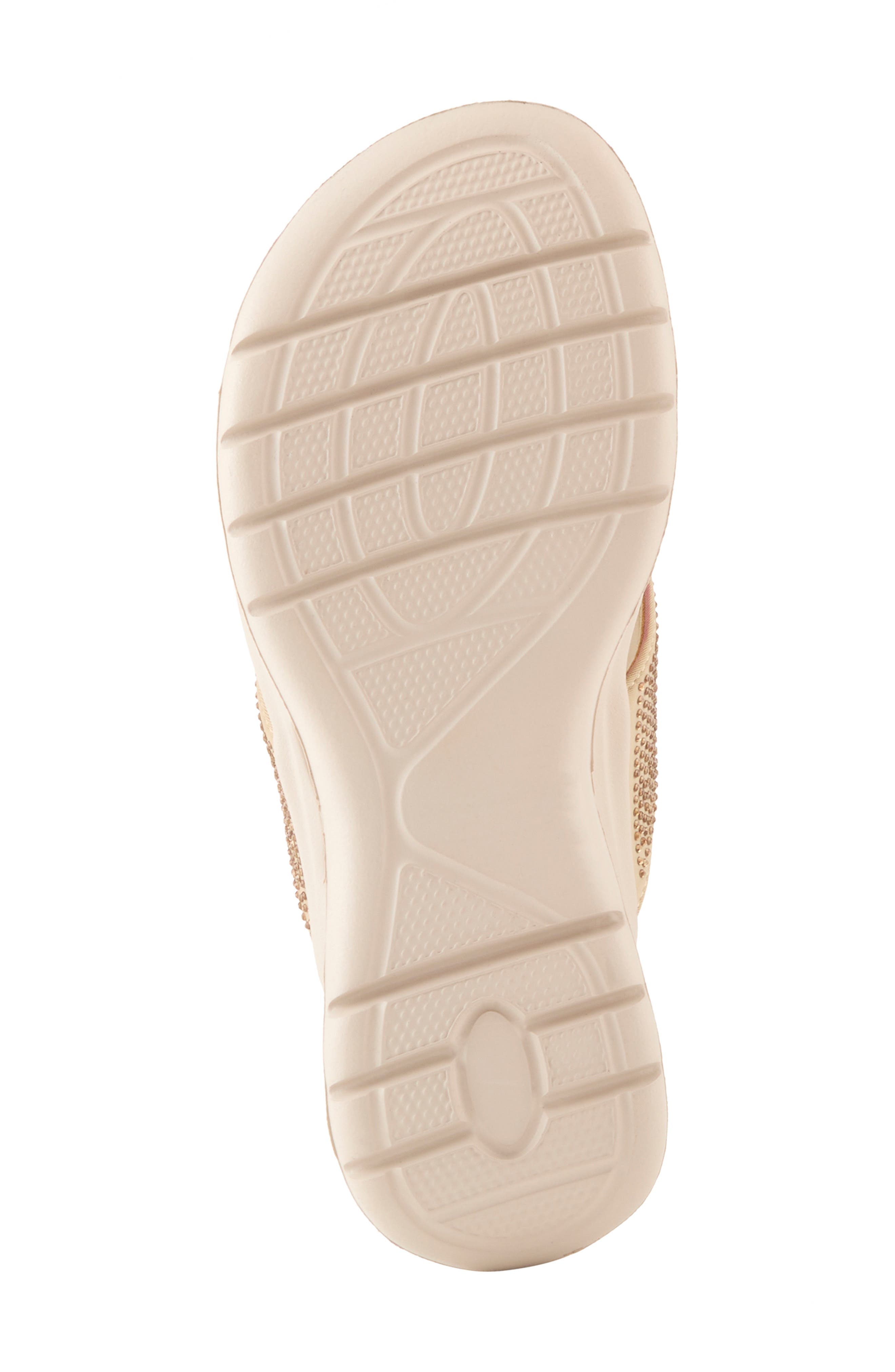 Gorski Platform Flip Flop, Alternate, color, BEIGE
