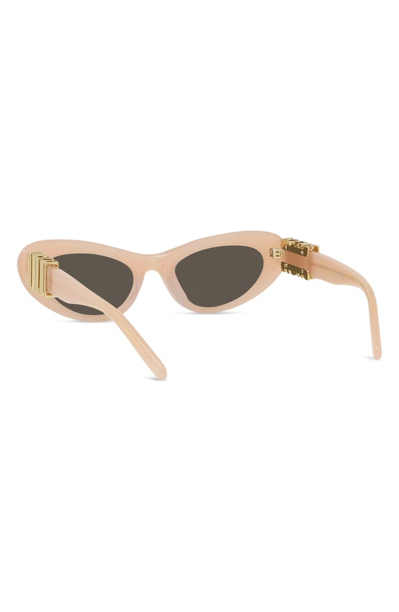 Loewe Slim 54mm Cat Eye Sunglasses, Alternate, color, Shiny Pink / Brown