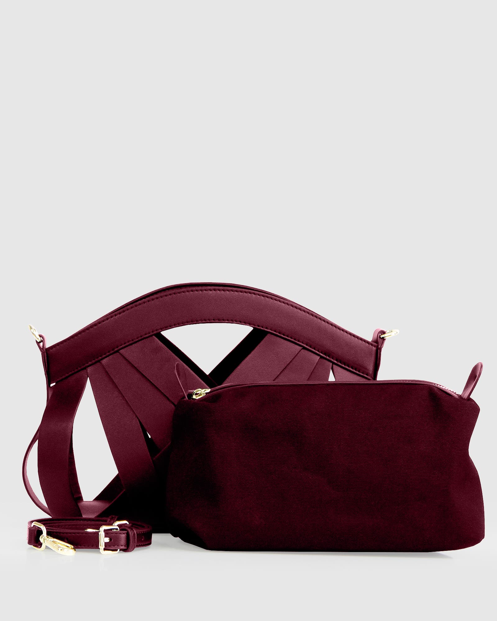 Belle & Bloom One More Night Crossbody Bag, Alternate, color, Burgundy