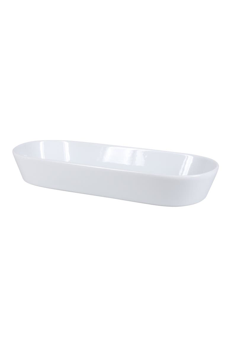Oslo Oblong Baking Dish, Alternate, color, WHITE