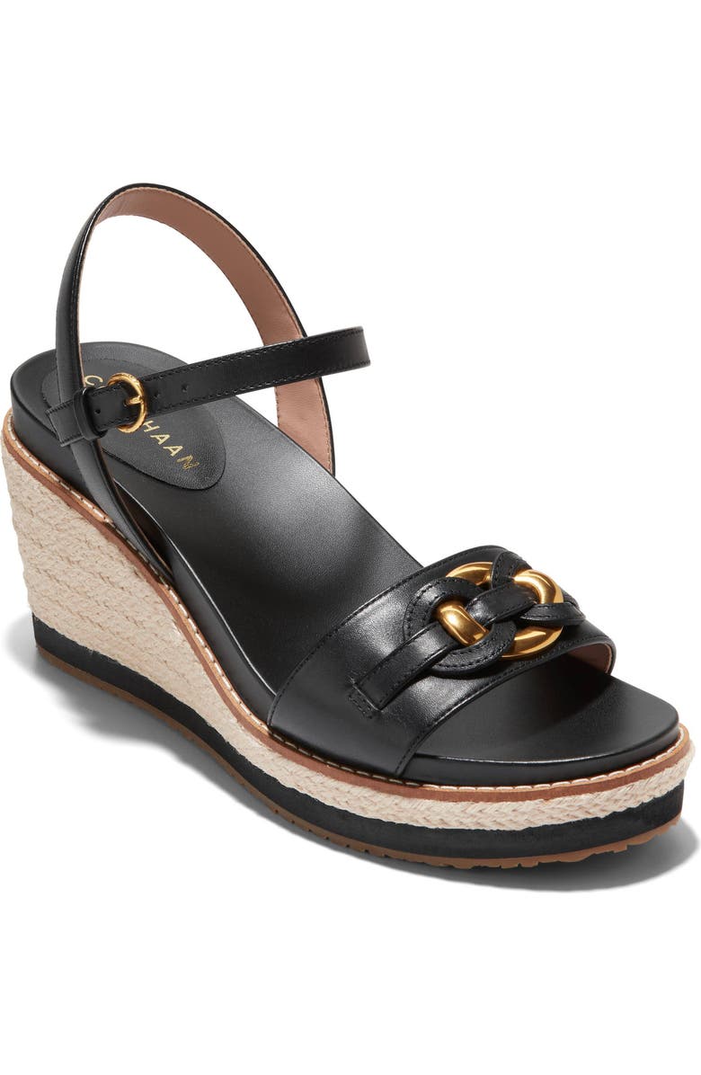 Cole Haan Cloudfeel Espadrille Wedge Sandal, Main, color,