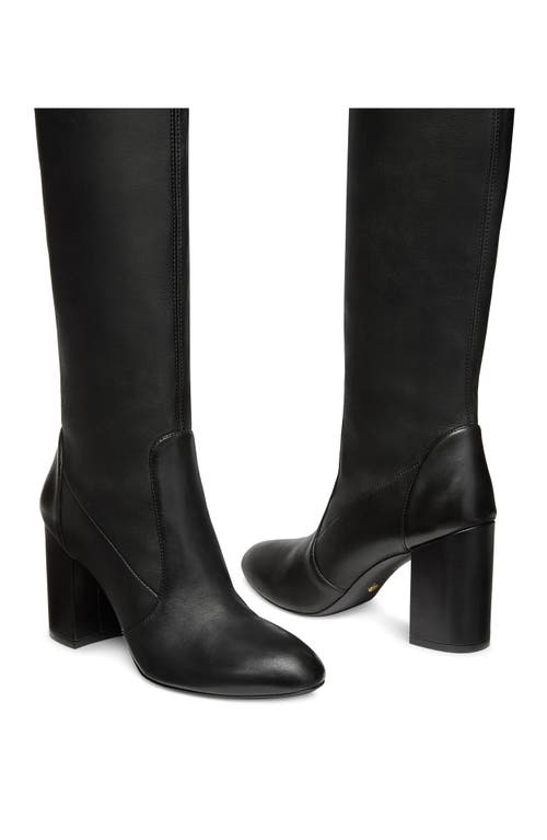 Stuart Weitzman Woman Knee Boots Black Size 6 Soft Leather