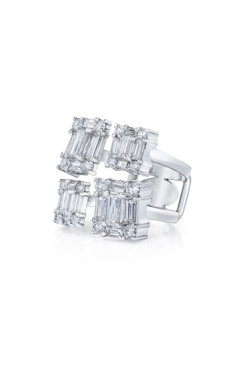 Clarity Quad Cube Diamond Ring, Main, color, D3.17 18KWG