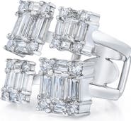 Mindi Mond Clarity Quad Cube Diamond Ring