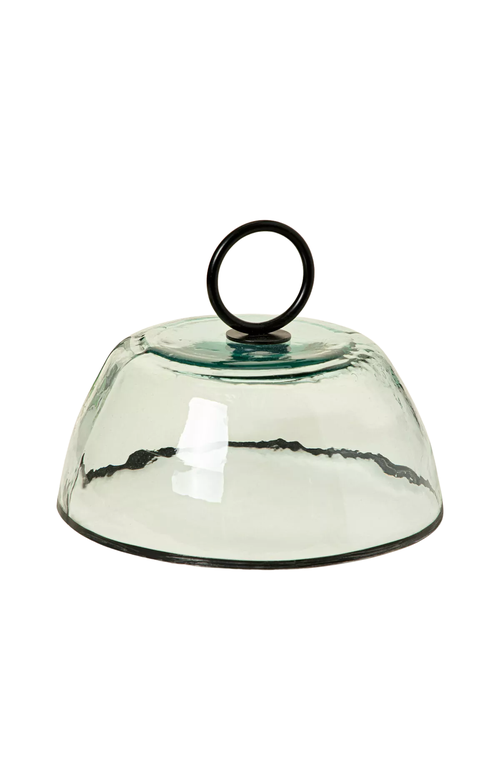 Uncommon Goods Recycled Glass Cloche In Clear Glass