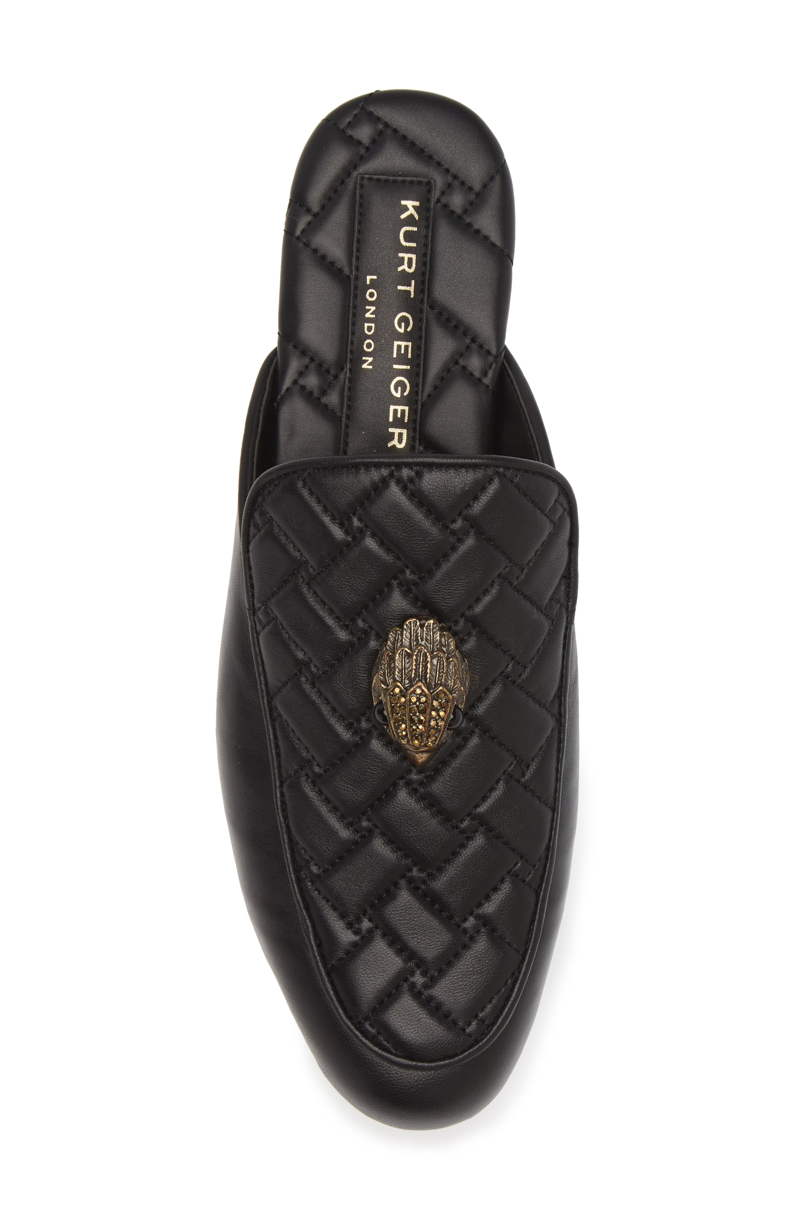Holly Eagle Quilted Mule, Alternate, color, BLK/OTHER